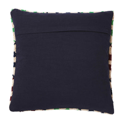 Ava Punch Needle Cushion - Pea