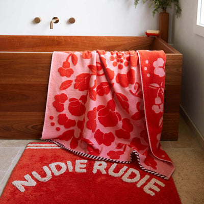 Florence Towel Range - Cherry
