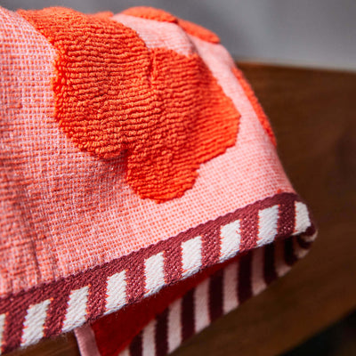 Florence Towel Range - Cherry