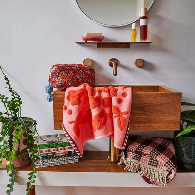 Florence Towel Range - Cherry