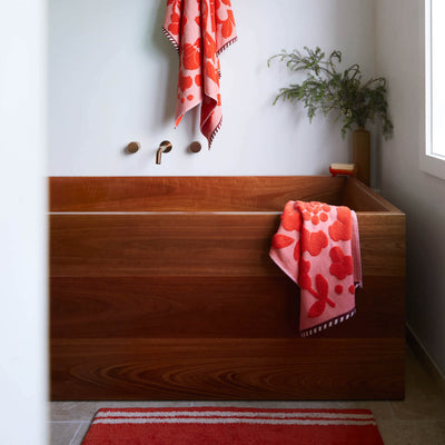 Florence Towel Range - Cherry
