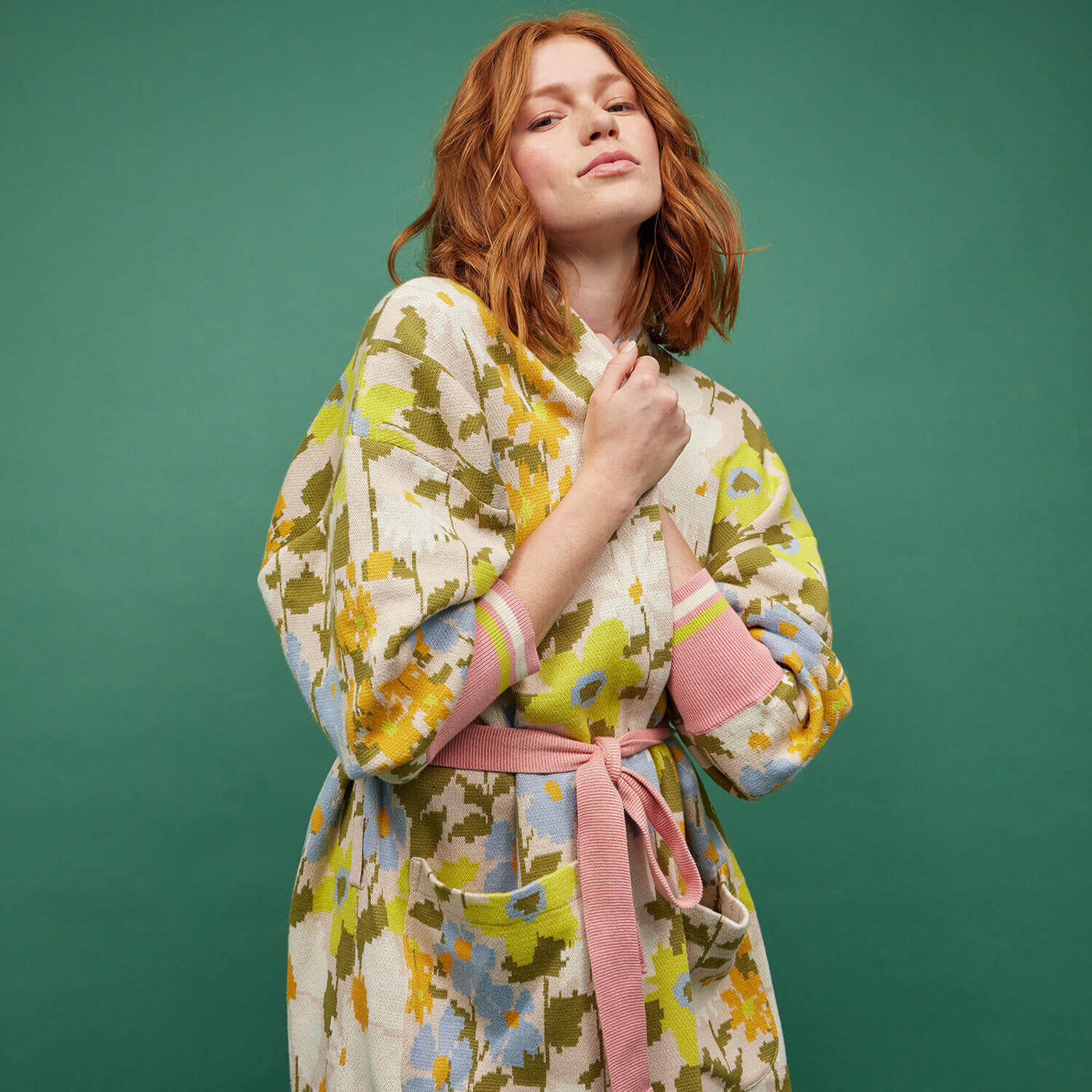 Gabriella Jacquard Robe