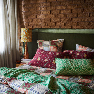 Gia Linen Euro Pillowcase Set