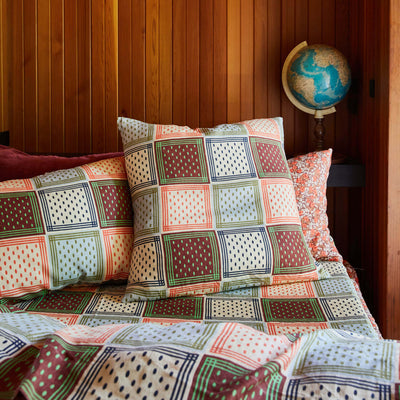 Gia Linen Euro Pillowcase Set
