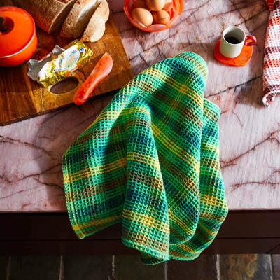 Marquise Tea Towel - Pea