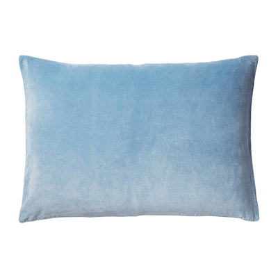 Piemonte Velvet Pillowcase - Blue Bell