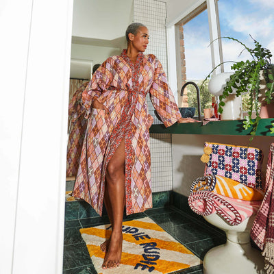 Viola Cotton Bath Robe
