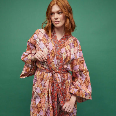 Viola Cotton Bath Robe