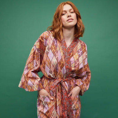 Viola Cotton Bath Robe