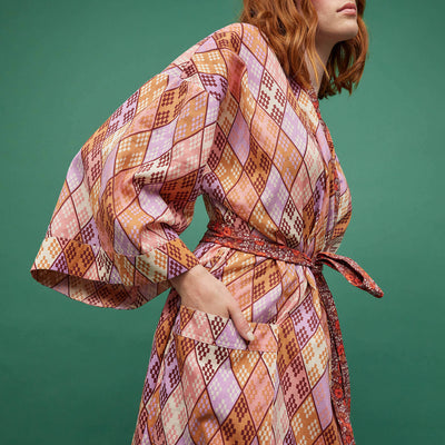 Viola Cotton Bath Robe
