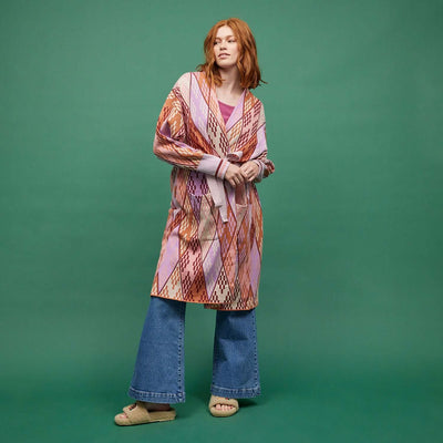 Viola Jacquard Robe