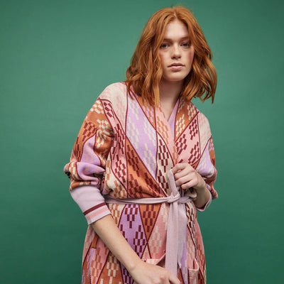 Viola Jacquard Robe