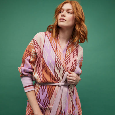 Viola Jacquard Robe