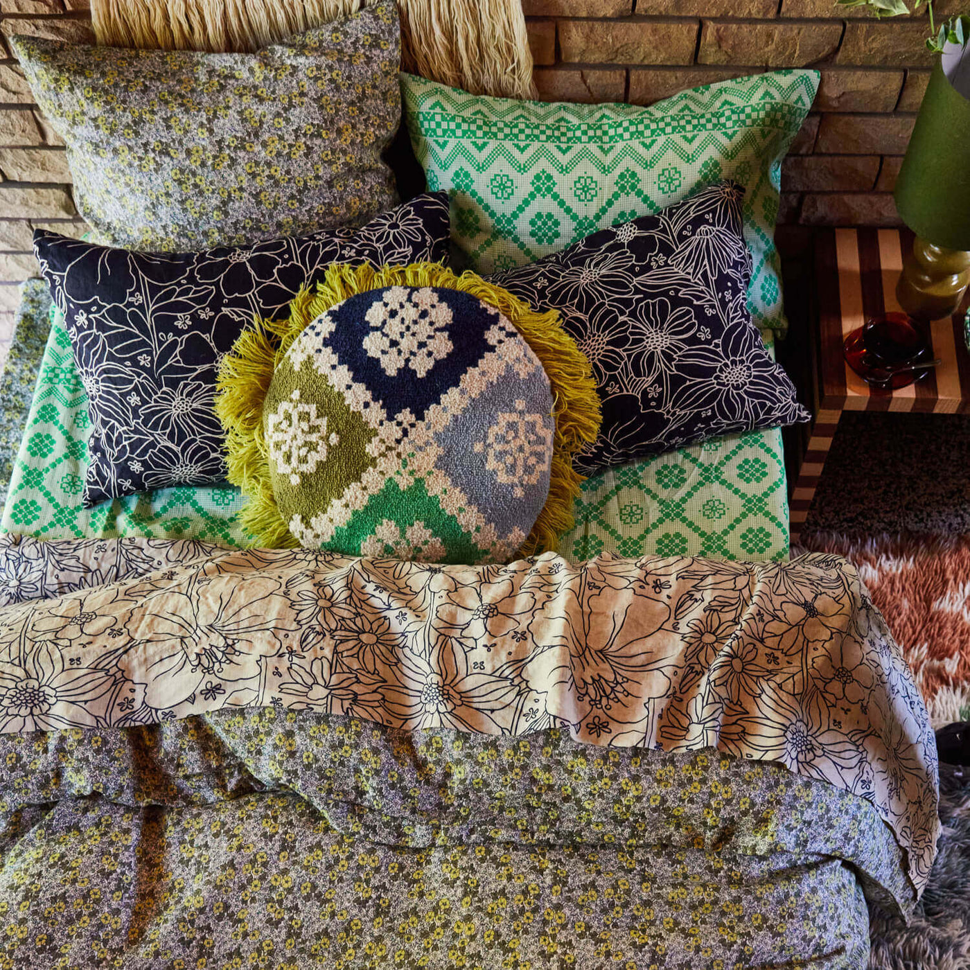 Zabrina Linen Pillowcase Set
