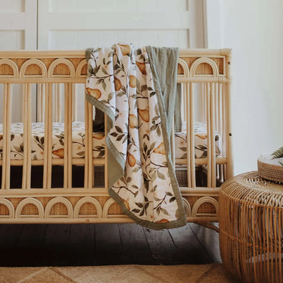 French Pear - Cot Quilt