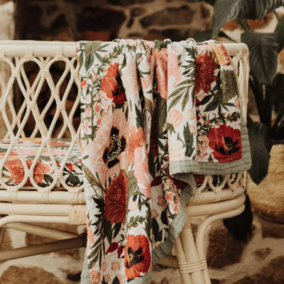Les Fleurs - Cot Quilt