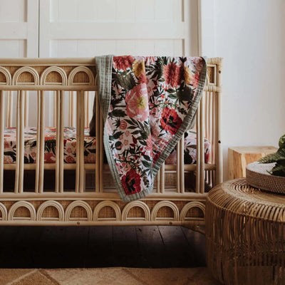 Les Fleurs - Cot Quilt
