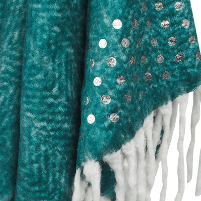 Dotty Throw Teal