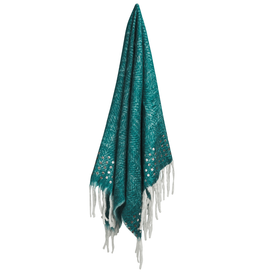 Dotty Throw Teal