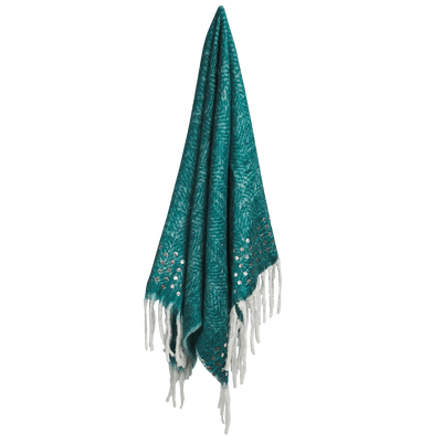Dotty Throw Teal