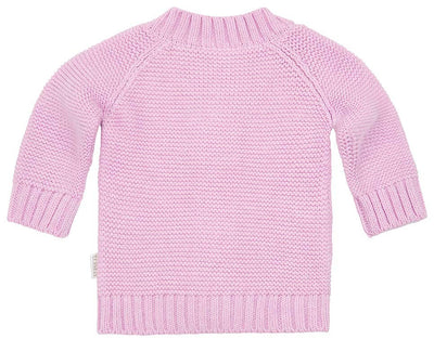 Organic Cardigan Andy - Lavender