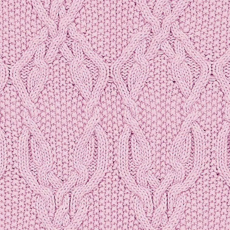 Organic Blanket Bowie - Lavender