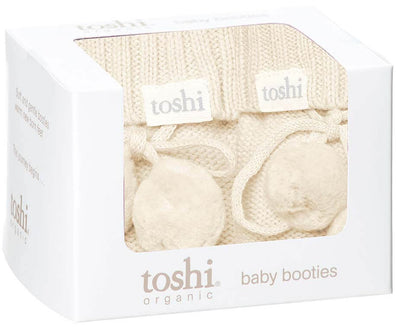 Organic Booties Marley - Feather