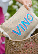 Hand Beaded Vino Clutch